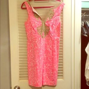 Lilly Pulitzer Hot Pink Shift Dress